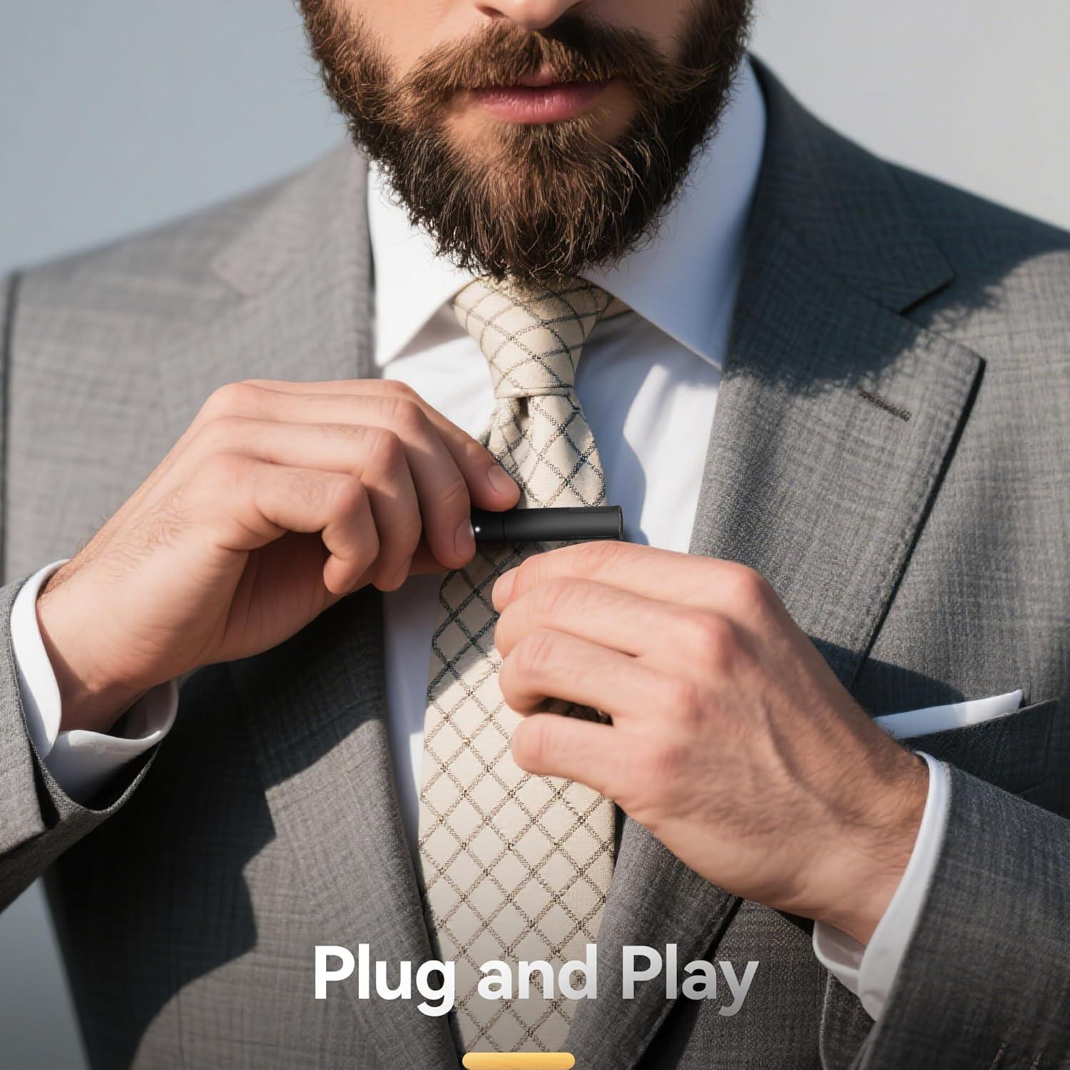 Micrófono Lavalier Inalámbrico EACHWELL para iPhone - Negro