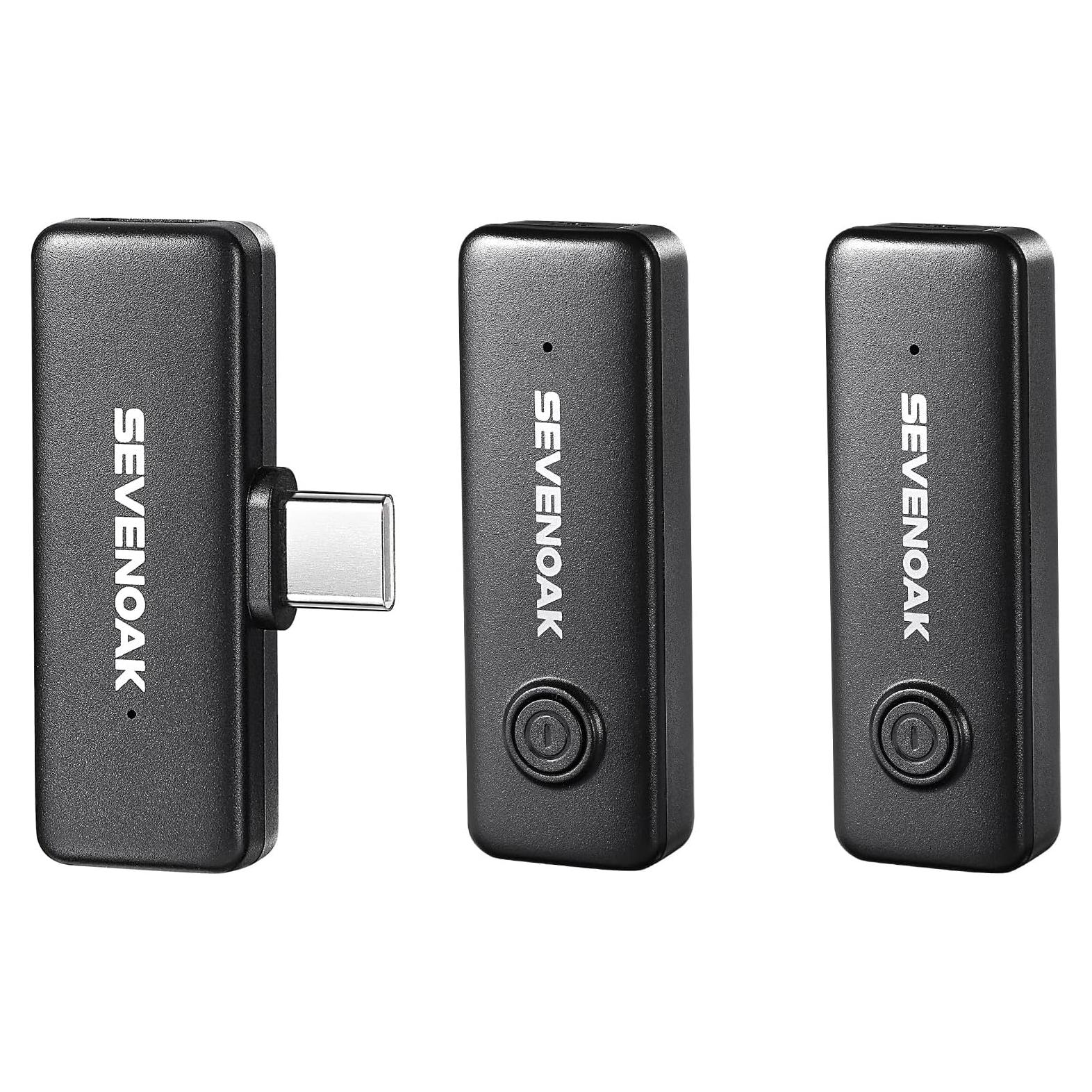 Micrófono Lavalier Inalámbrico Sevenoak SKM-W10 USB-C 10h Batería