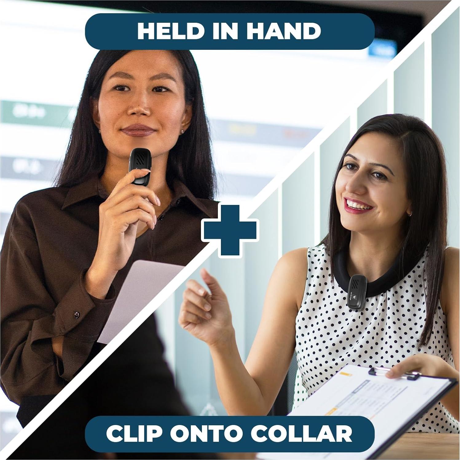 Amplificador de Voz Inalámbrico WinBridge WB005 15W con Micrófono Lavalier