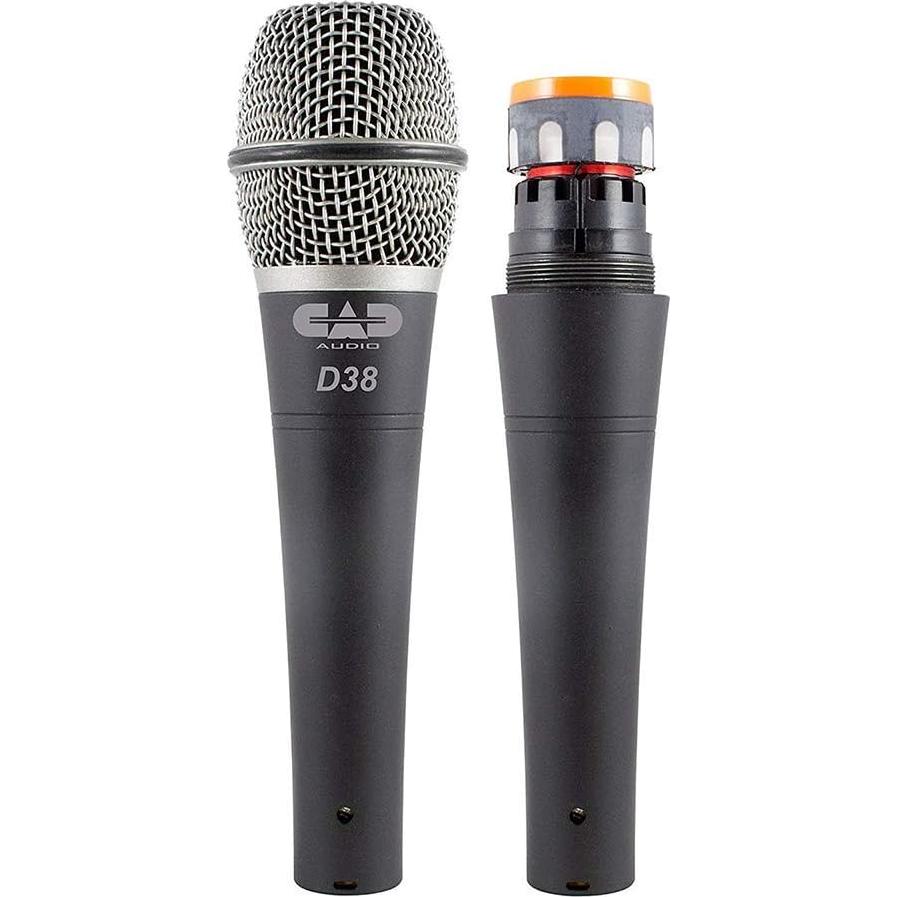 Pack de 3 Micrófonos Dinámicos CAD Audio D38 con Estuche