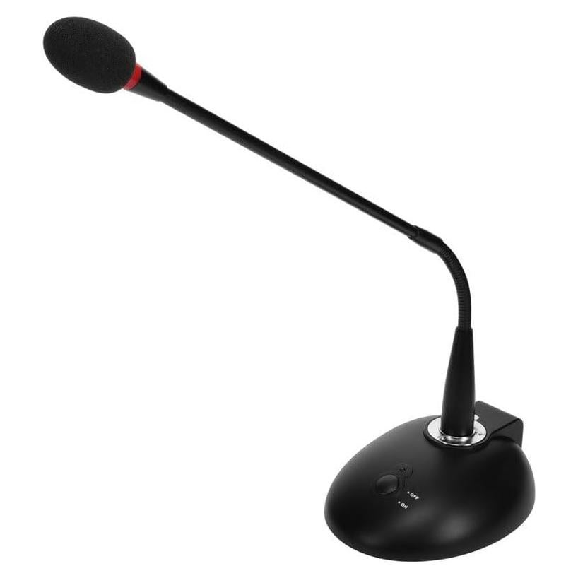 Micrófono de Condensador Monoprice Cuello de Ganso Negro