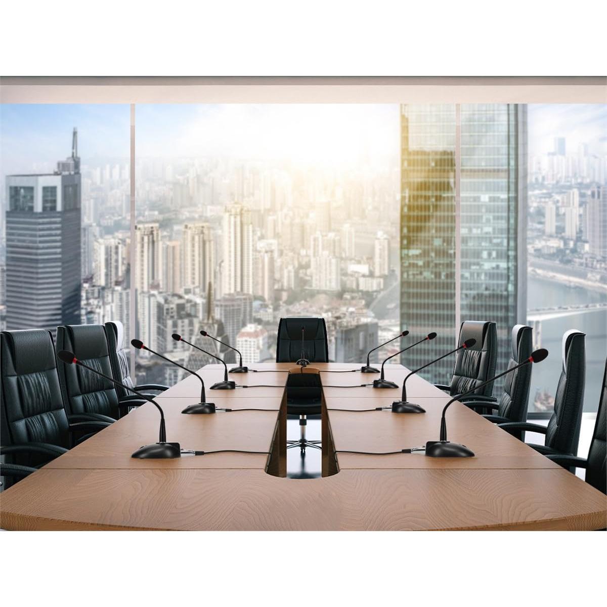 Micrófono de Condensador Monoprice Cuello de Ganso Negro