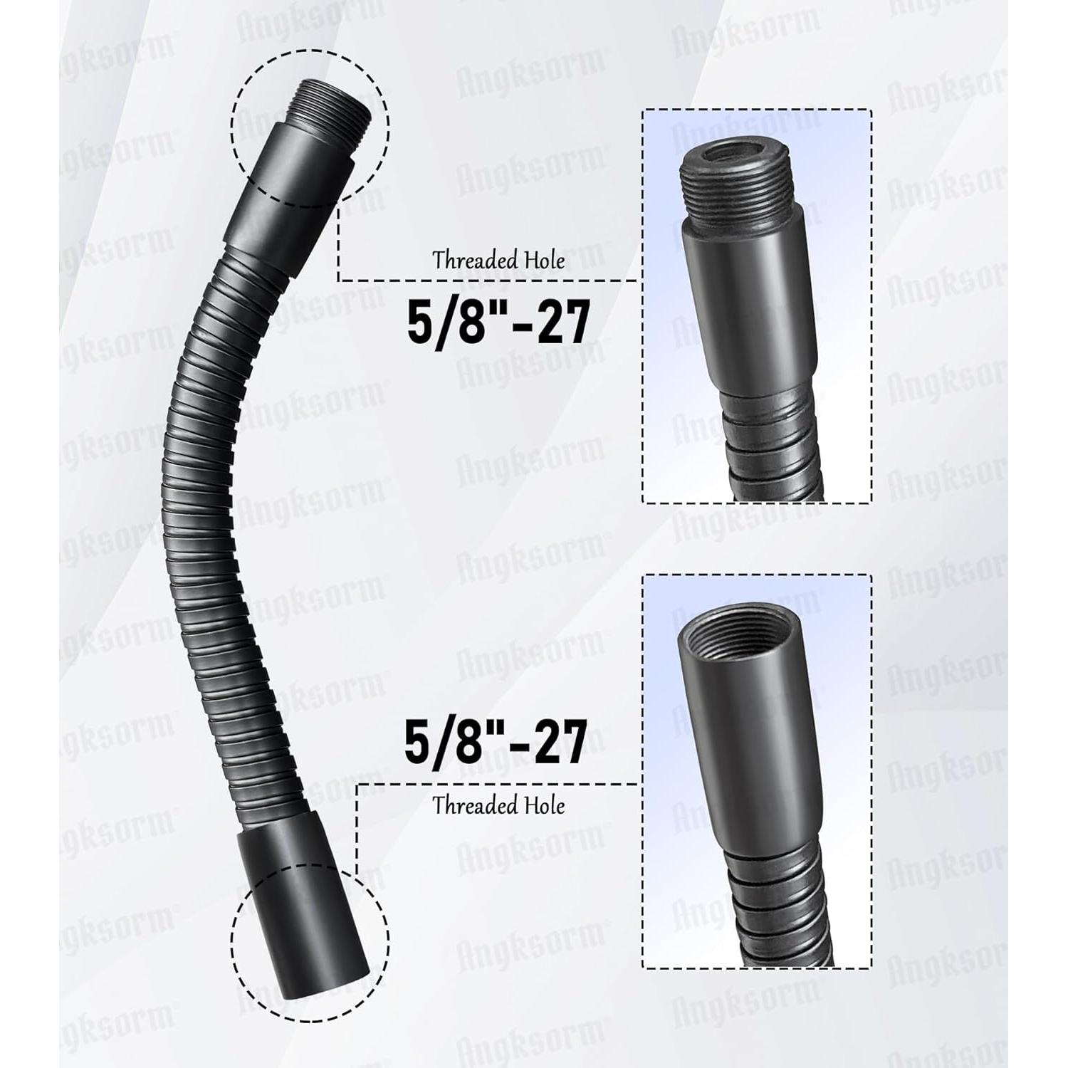 Soporte de Micrófono Flexible Angksorm FMA500 48 cm con Base