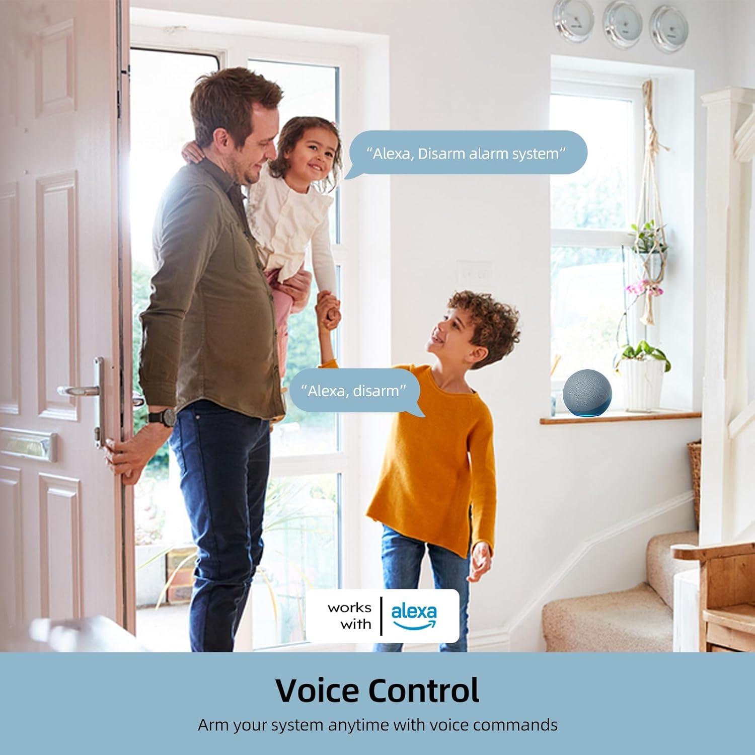 Sistema de Alarma WiFi GRSICO 9 Piezas Control Remoto