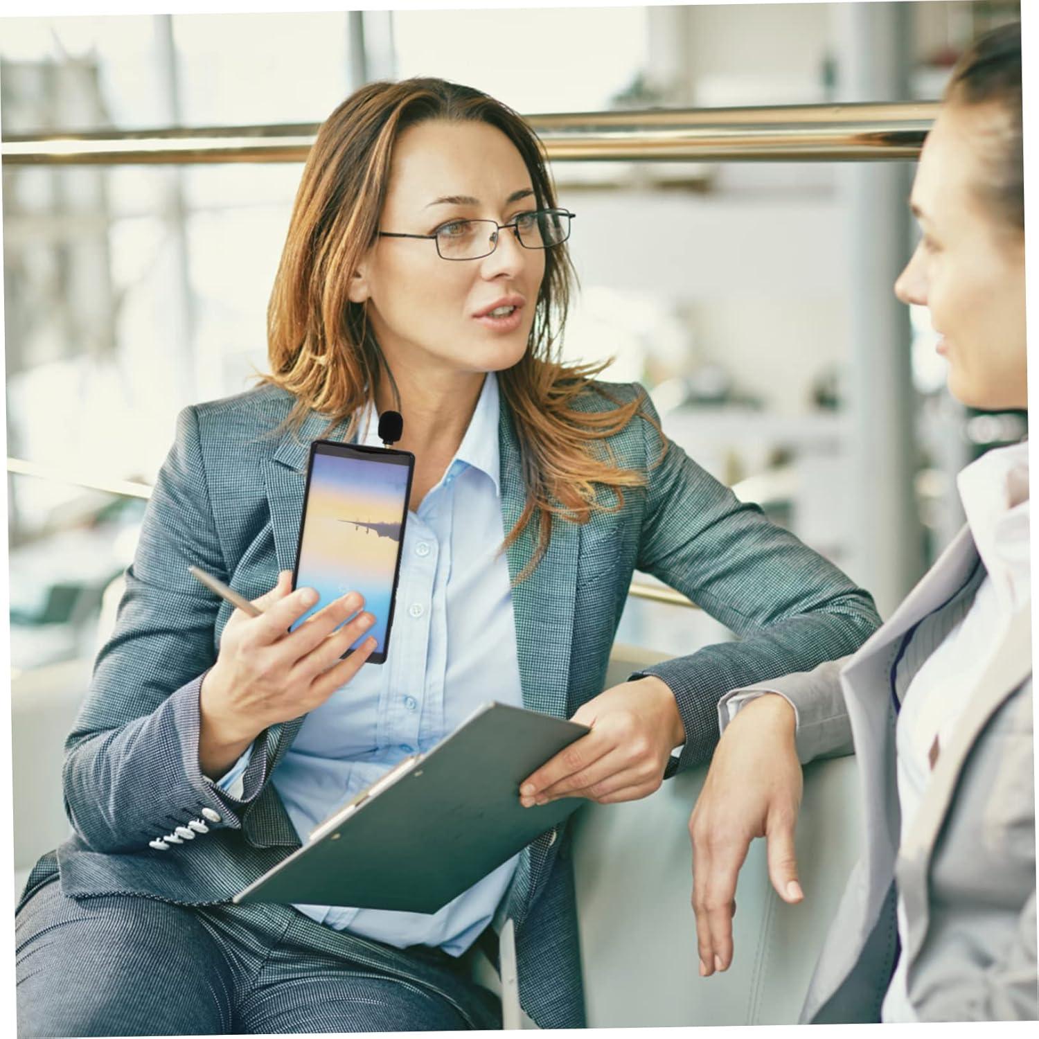 BESTonZON Handheld Streaming Microphone Mini Voice Recording for Live Singing Phone