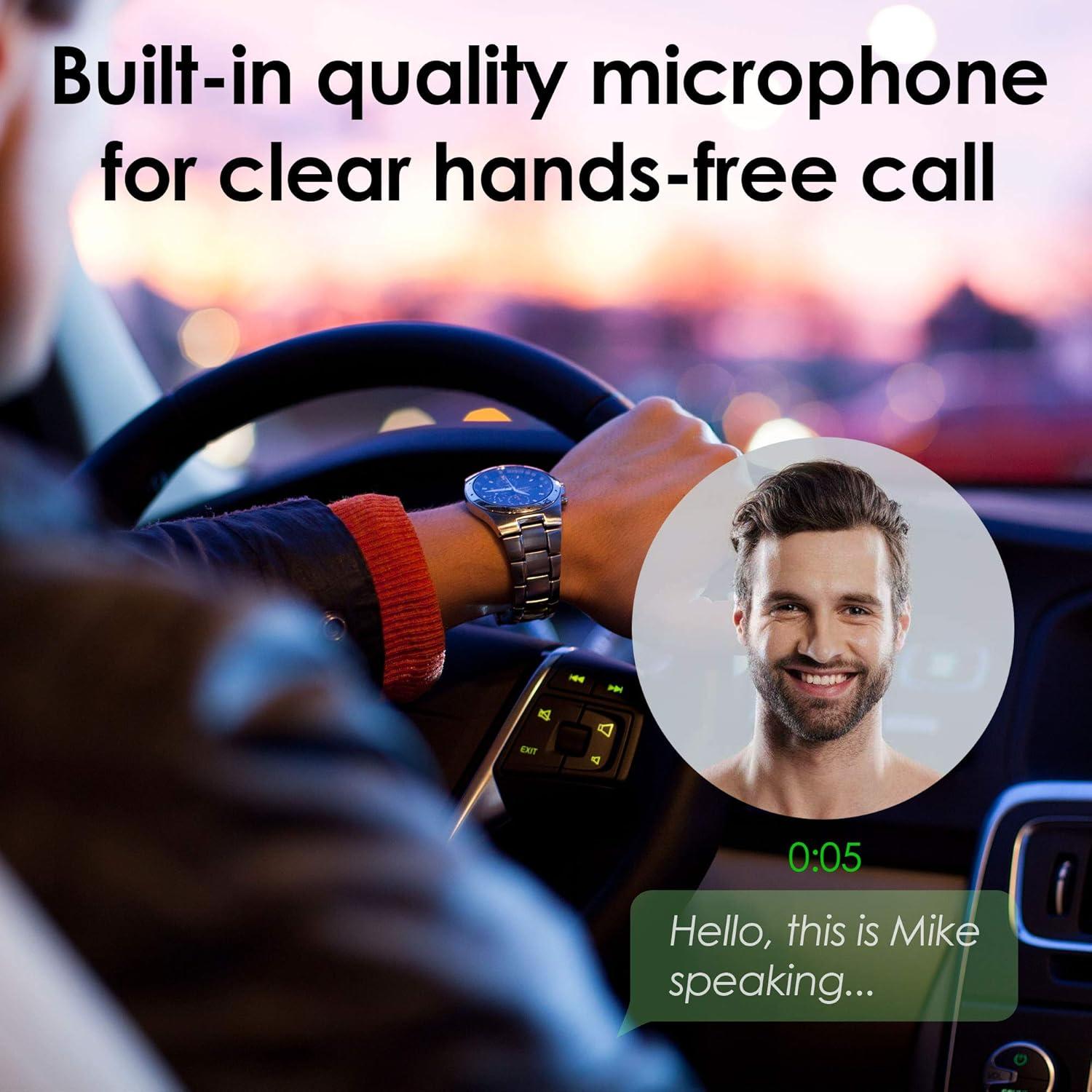 Adaptador Bluetooth PALOVUE para Coche y Casa, USB y 3.5mm