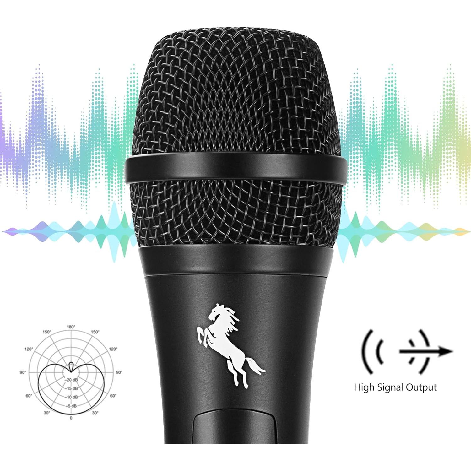 Micrófono Vocal Dinámico Marengo MWH58 con Cable de 4m