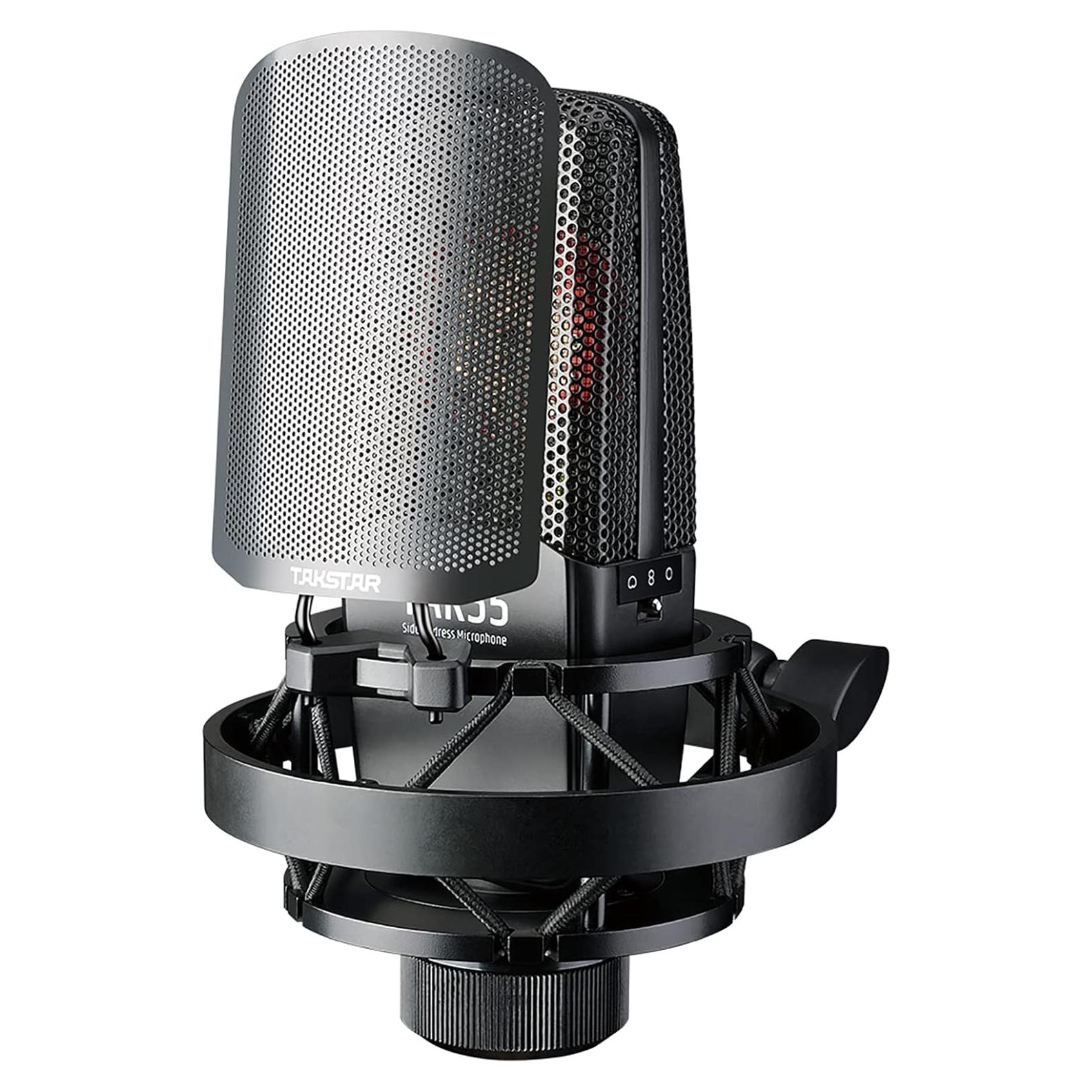 Micrófono de Condensador TAKSTAR TAK55 con Diafragma 34mm