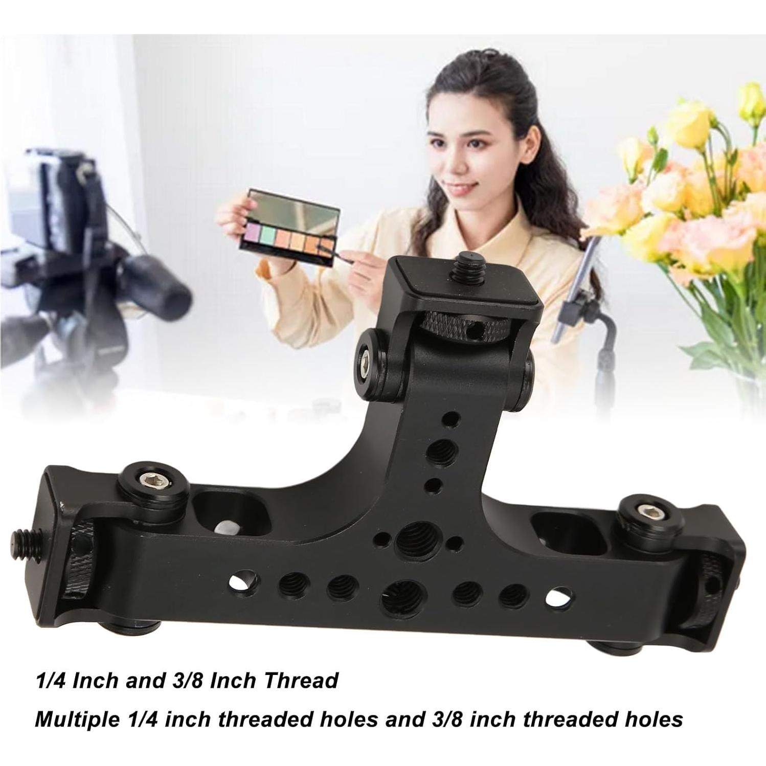 Adaptador de Montaje de Trípode GOWENIC para 3 Teléfonos