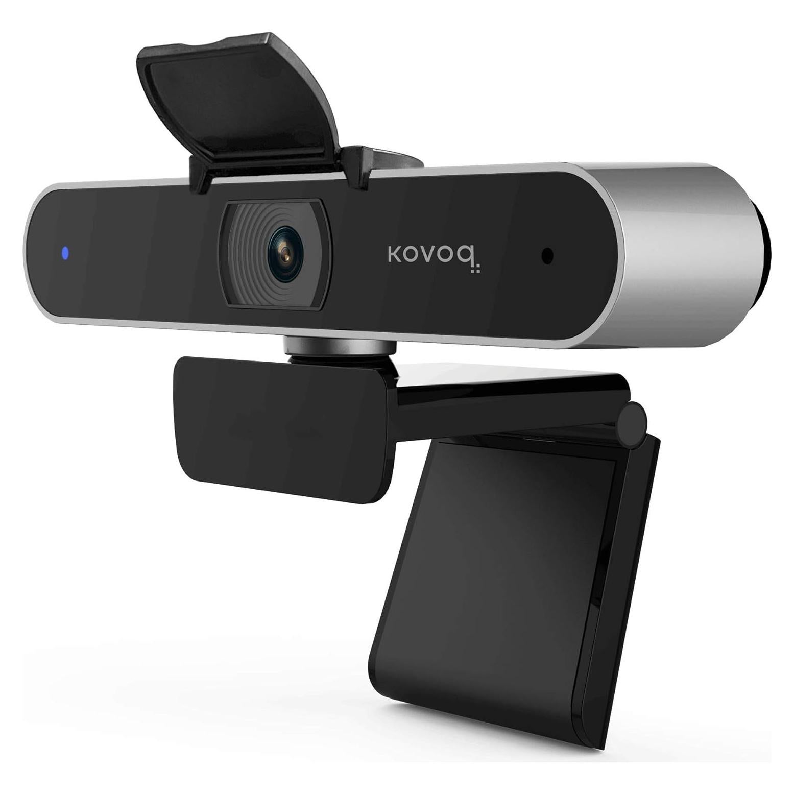 Cámara Web KOVOQ 1080p FHD con Enfoque Automático y Micrófono