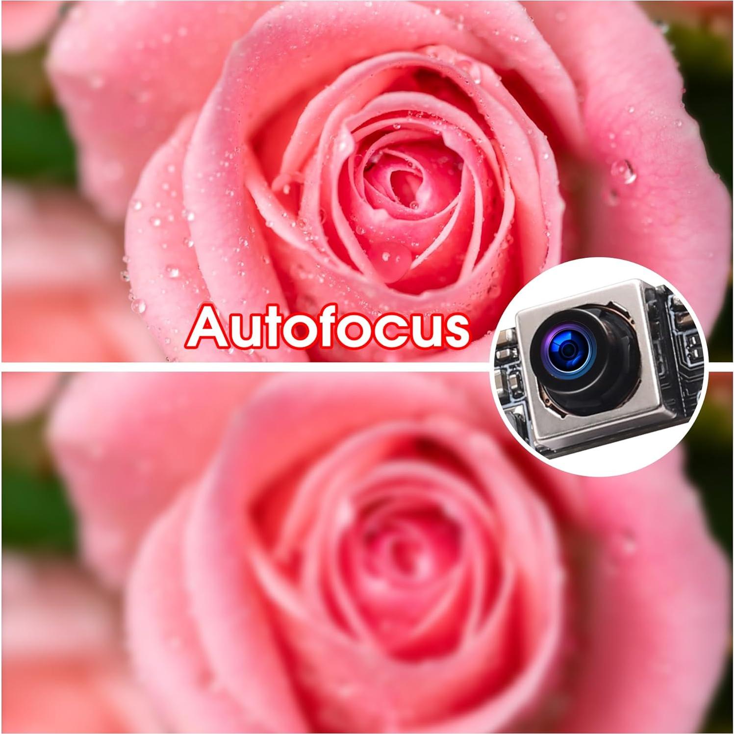 Cámara Web USB 16MP Hotpet con Autofoco y Micrófono Integrado