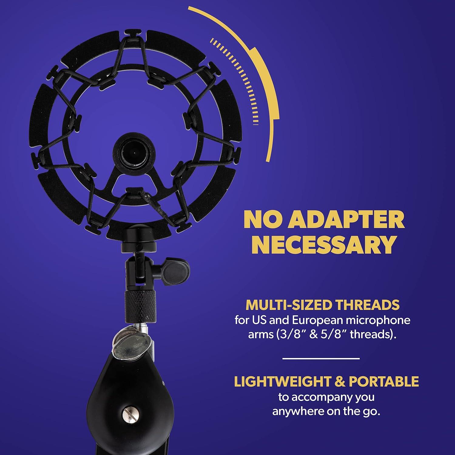 Soporte de micrófono Auphonix para Blue Yeti y Snowball