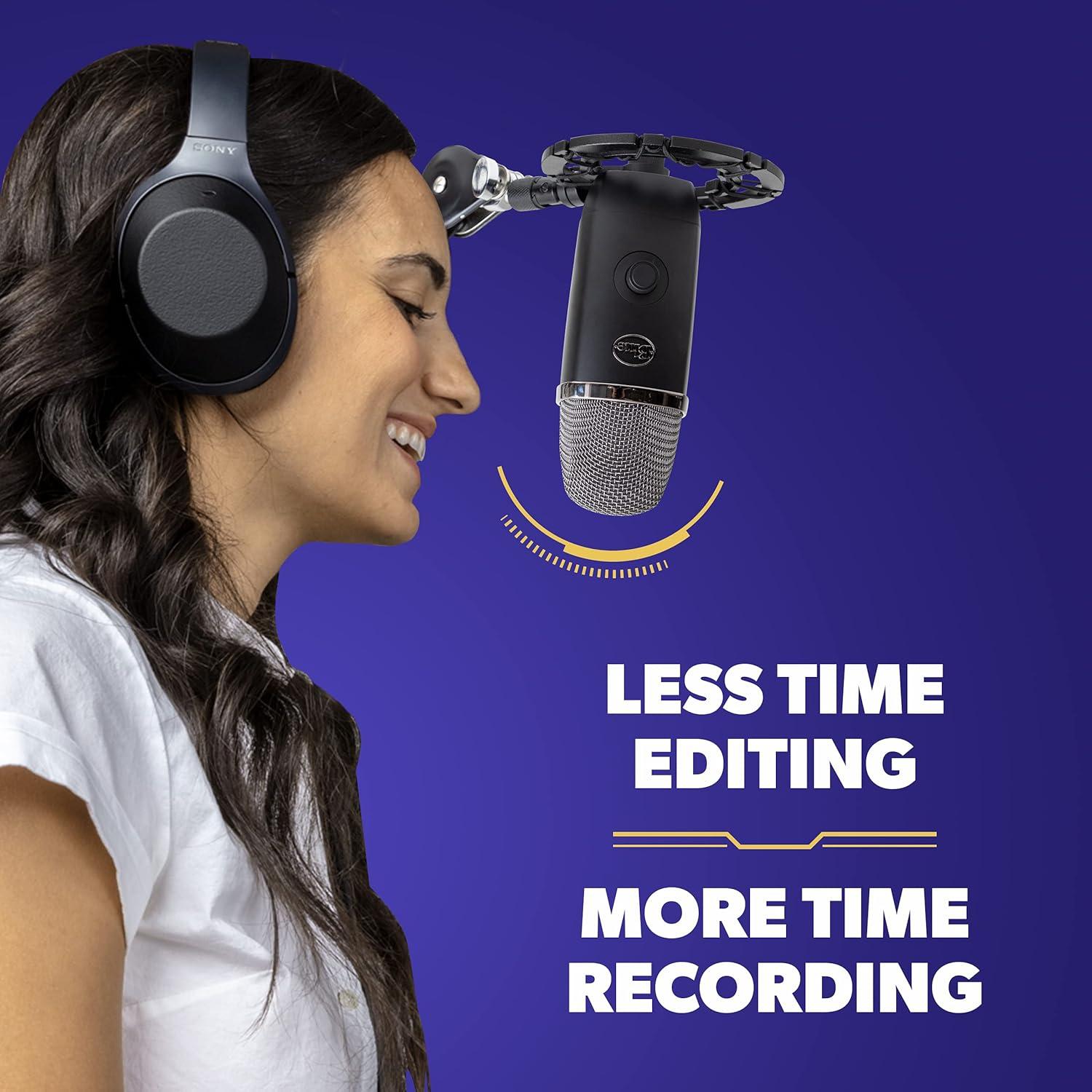 Soporte de micrófono Auphonix para Blue Yeti y Snowball