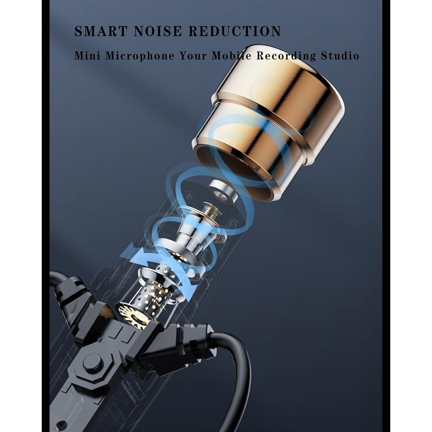 FEDAI KT-02 Wired Headphone,3-Meter Long Noise Cancelling Earphones with Mic Dynamic HD,More Convenient and Comfortable Headsets for Live Singing Recording,Karaoke, Live Video Streaming（Blue 3M） …