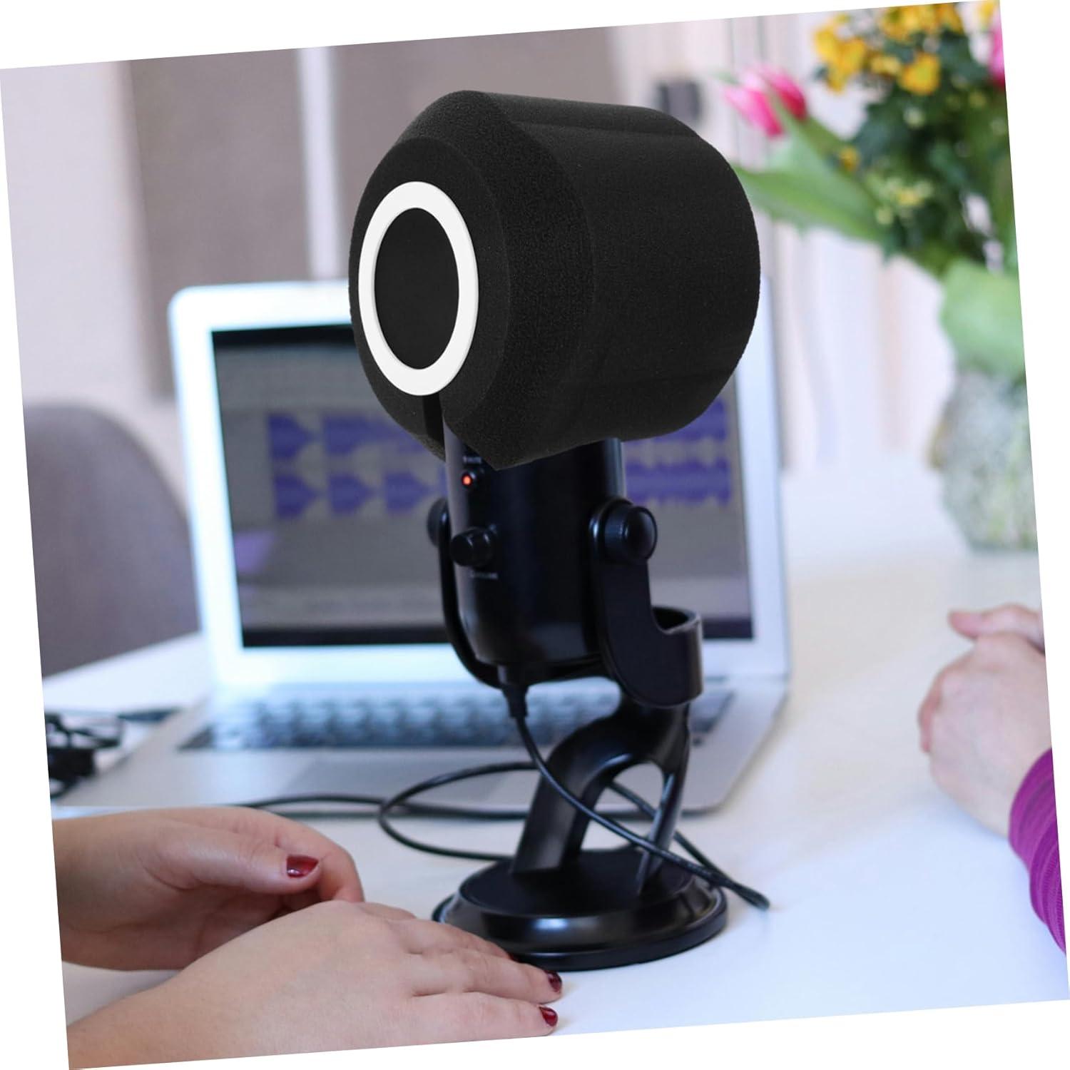 Yardwe Filtro de Esponja para Micrófono de Condensador 16cm