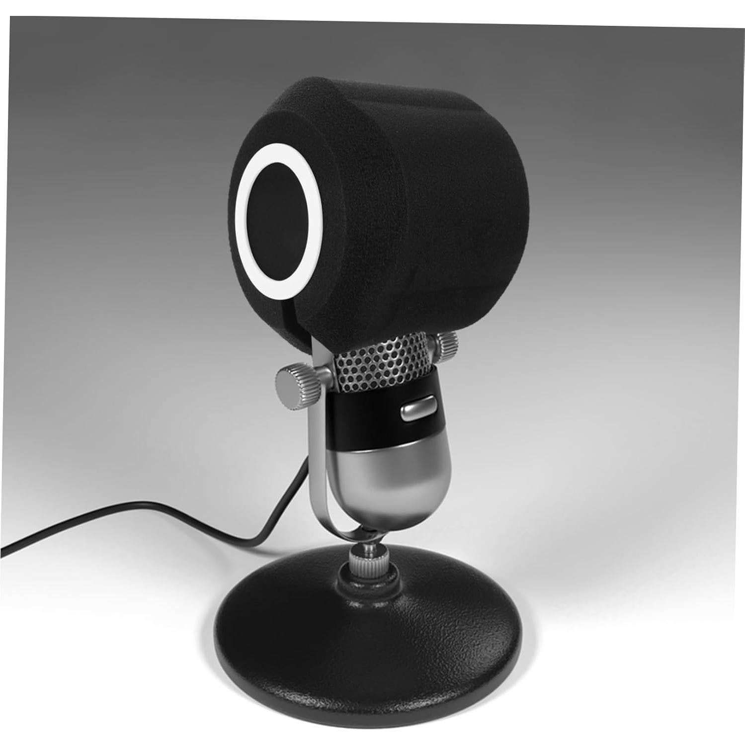 Yardwe Filtro de Esponja para Micrófono de Condensador 16cm