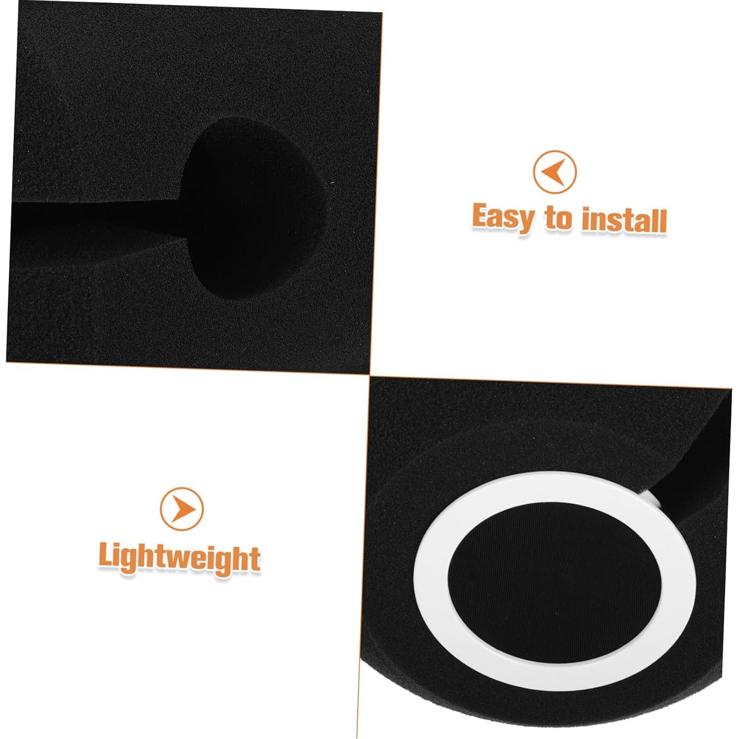 Yardwe Filtro de Esponja para Micrófono de Condensador 16cm