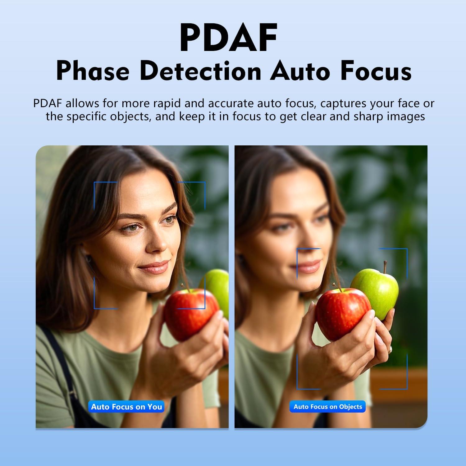 Webcam 4K TOALLIN SC100U con Control Remoto y Enfoque Automático