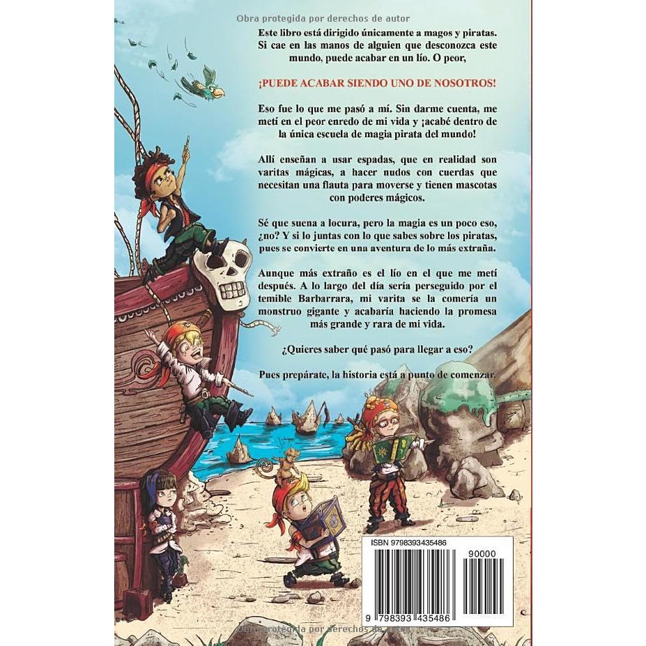 Magia Pirata 1 - Mar del Tifón: Una aventura en alta mar que reúne lo mejor de la magia y de la piratería. Ideal para niños y niñas de 8 a 12 años (Spanish Edition)