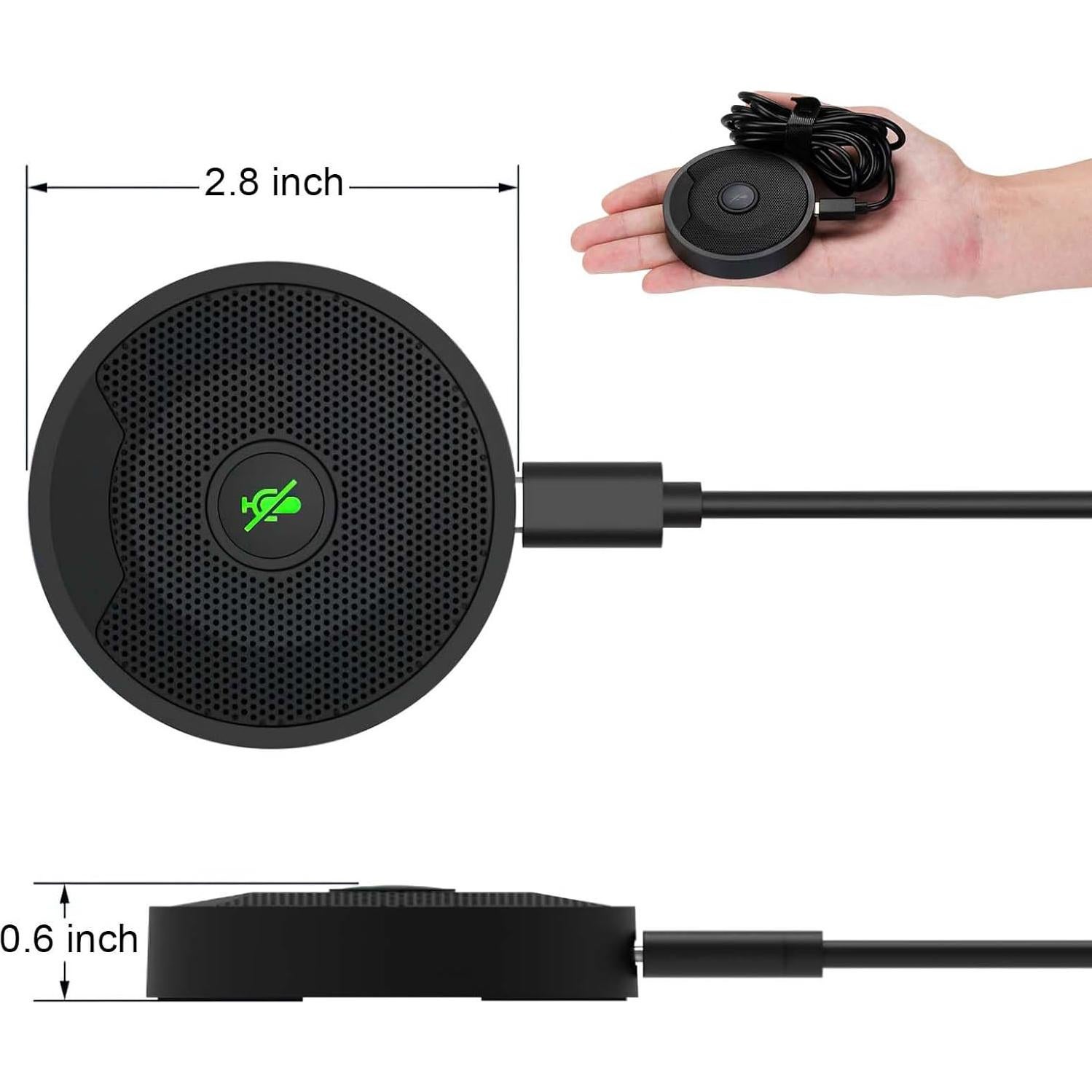 Micrófono USB Omnidireccional Tyless UM10 para Conferencias