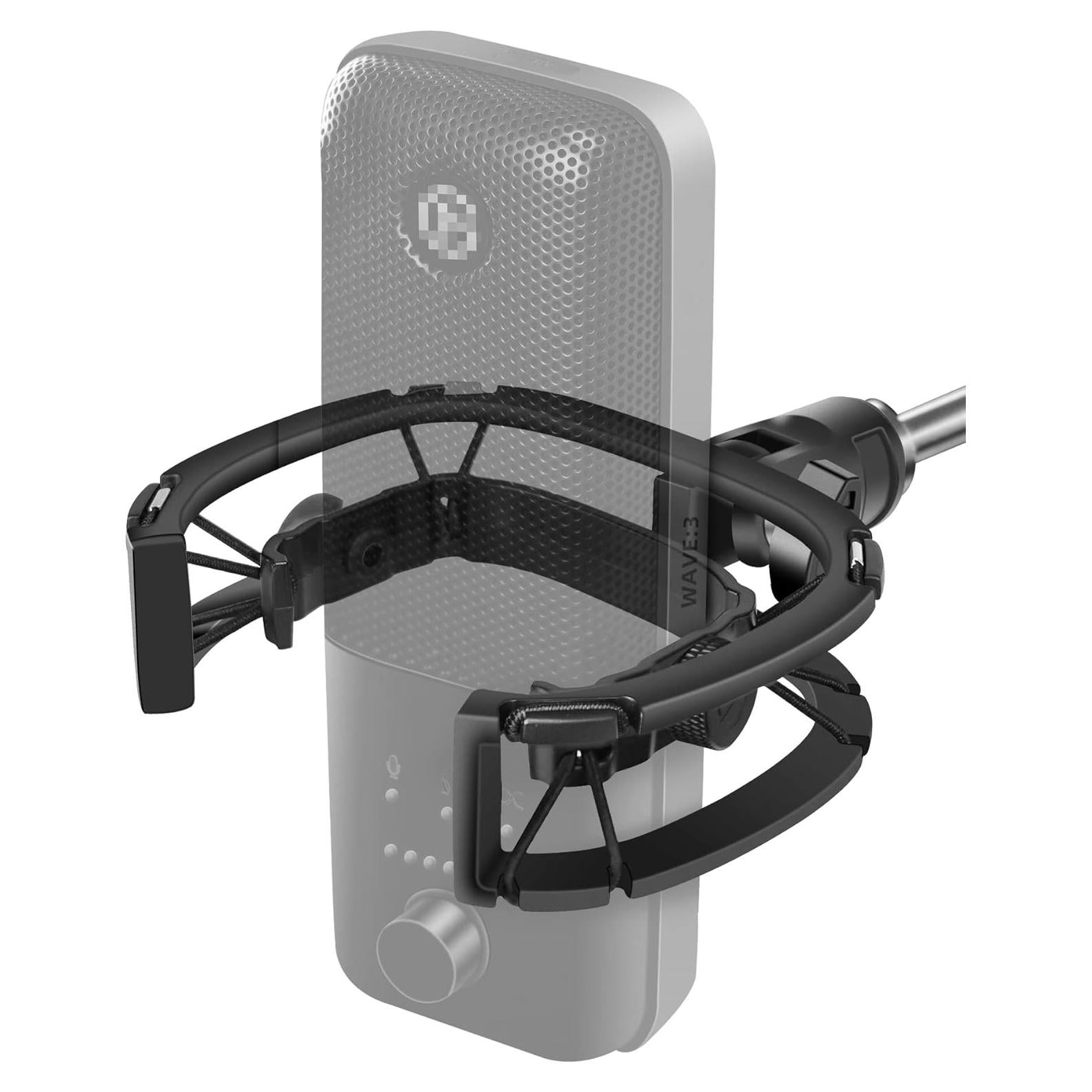Soporte de Choque Borenbuir para Micrófono Elgato Wave:1 y Wave:3