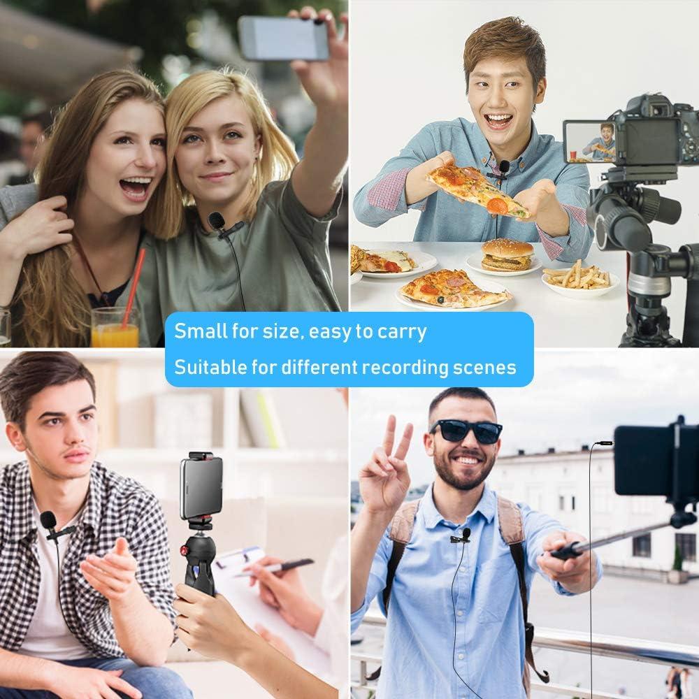 Micrófono Lavalier PoP Voz 3.9m Profesional para Smartphone