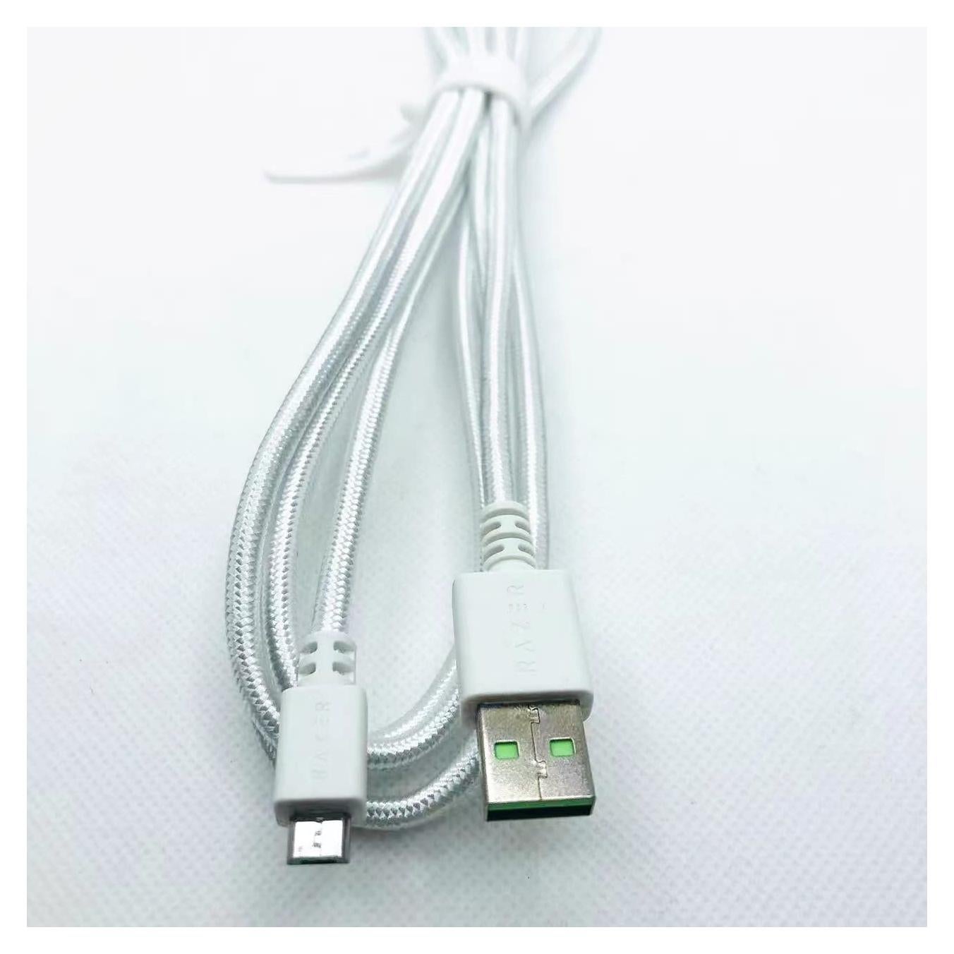 Micro USB Cable for Razer Seiren X/Seiren Elite/Seiren Emote Streaming Microphone (White)
