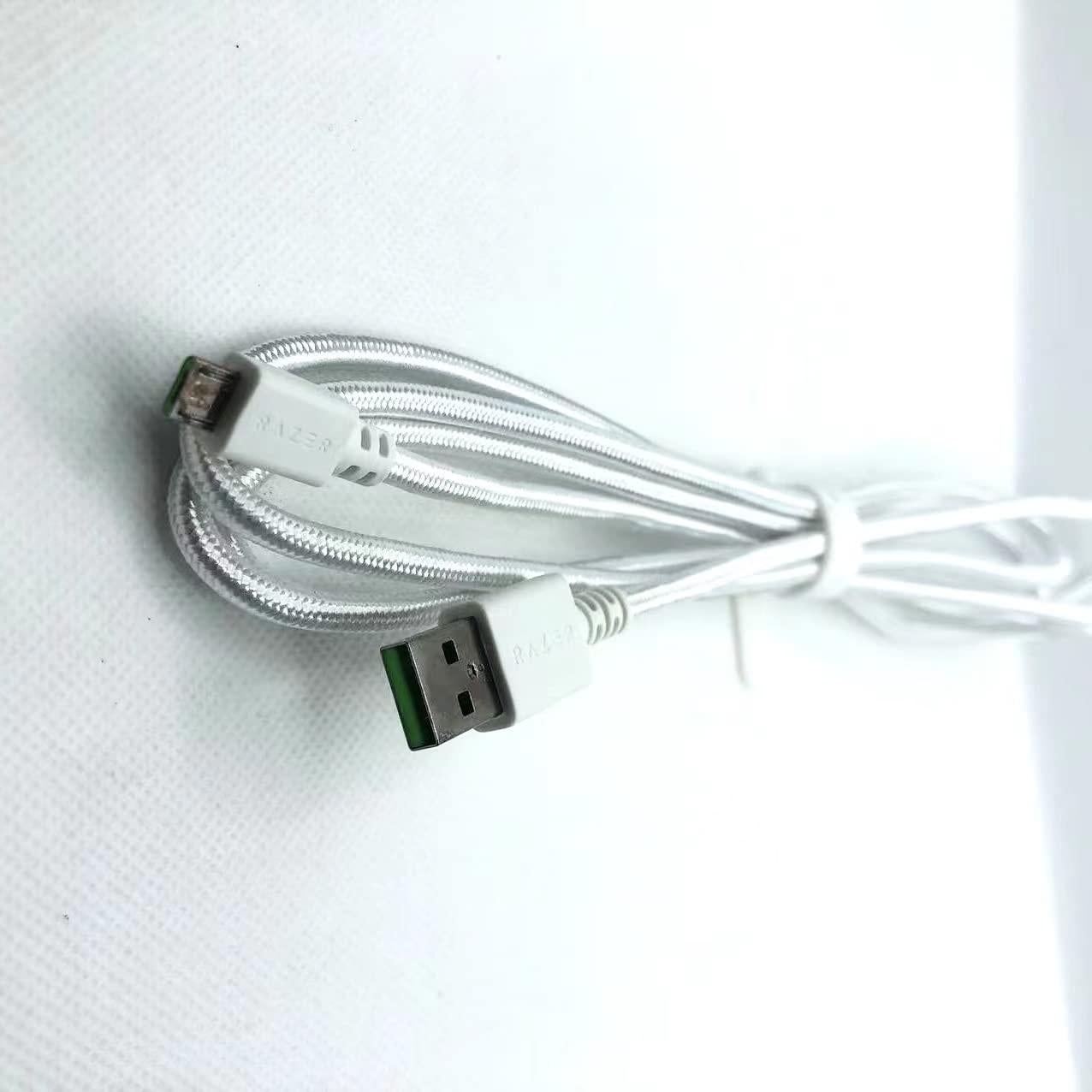 Micro USB Cable for Razer Seiren X/Seiren Elite/Seiren Emote Streaming Microphone (White)