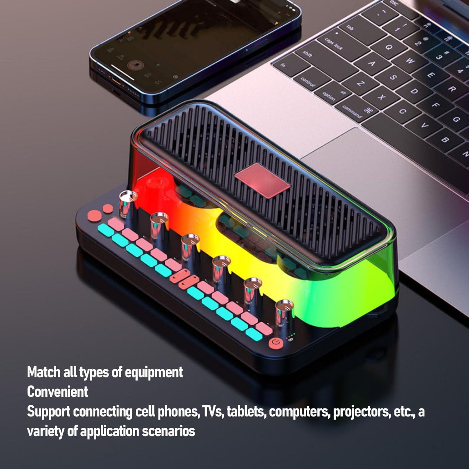 Sistema de Mezclador de Karaoke Inalámbrico Bewinner con 2 Micrófonos