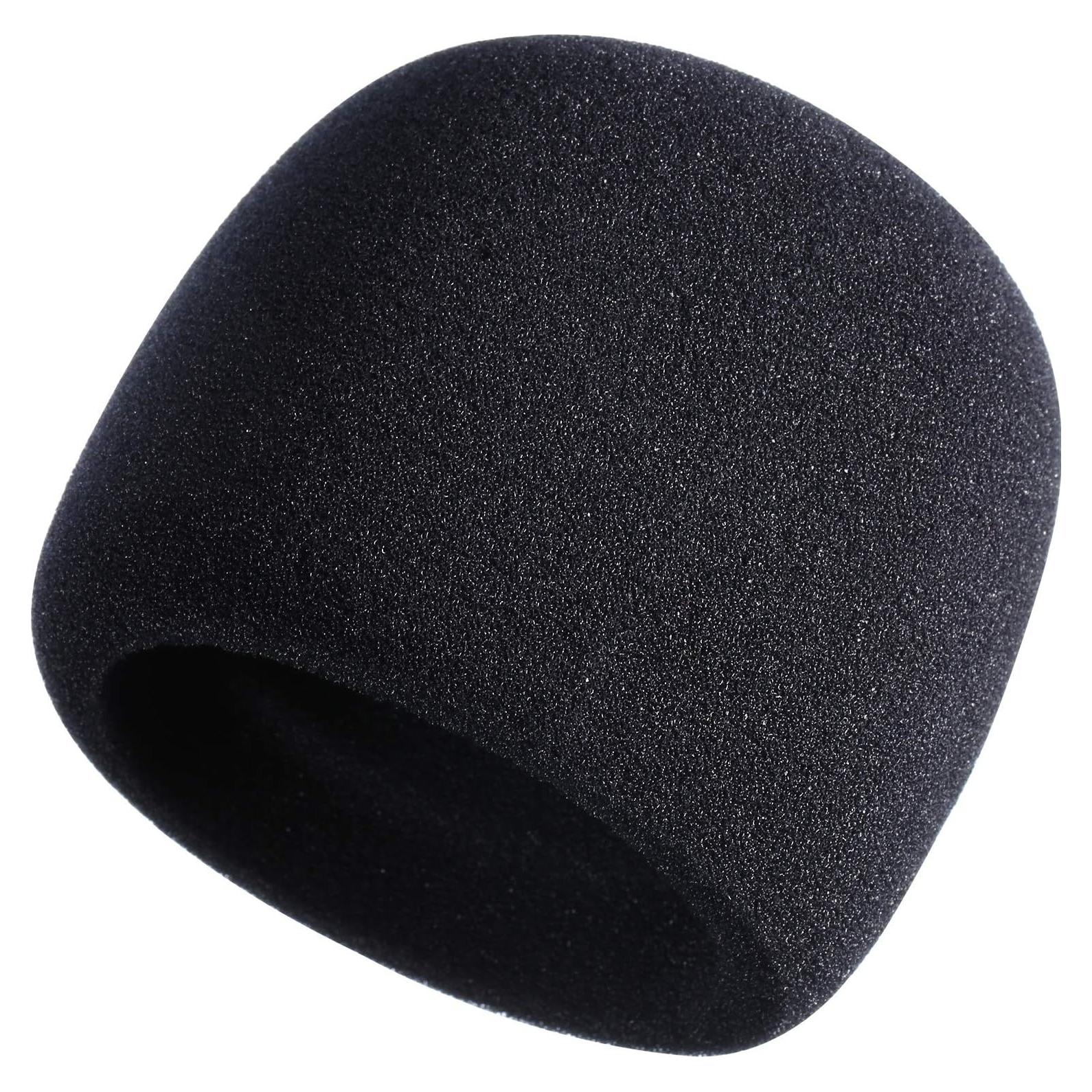 Funda de Micrófono Mudder Espuma Antipop Tamaño A Negro
