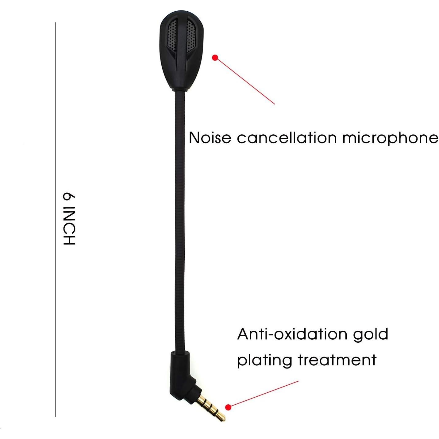 Micrófono de Reemplazo 3.5mm para HyperX Cloud Flight S