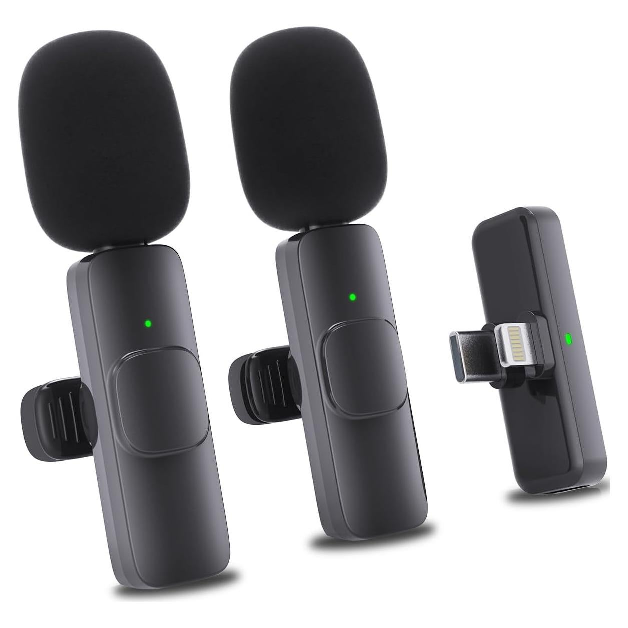 Micrófono Lavalier Inalámbrico Wedaniya WM840 para iPhone y Android