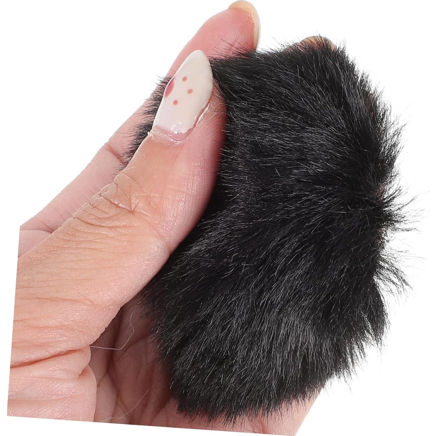 SUPVOX 24pcs Microphone Cover Windproof Fur Filter for Outdoor Use Reduces Wind Noise Compatible Lavalier and Handheld Mics and Colors Included