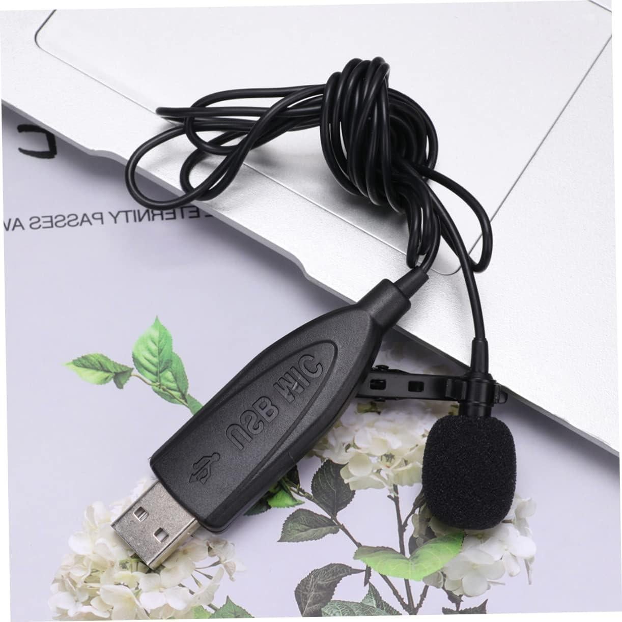 Micrófono Mini USB BESPORTBLE Portátil para Grabación y Streaming