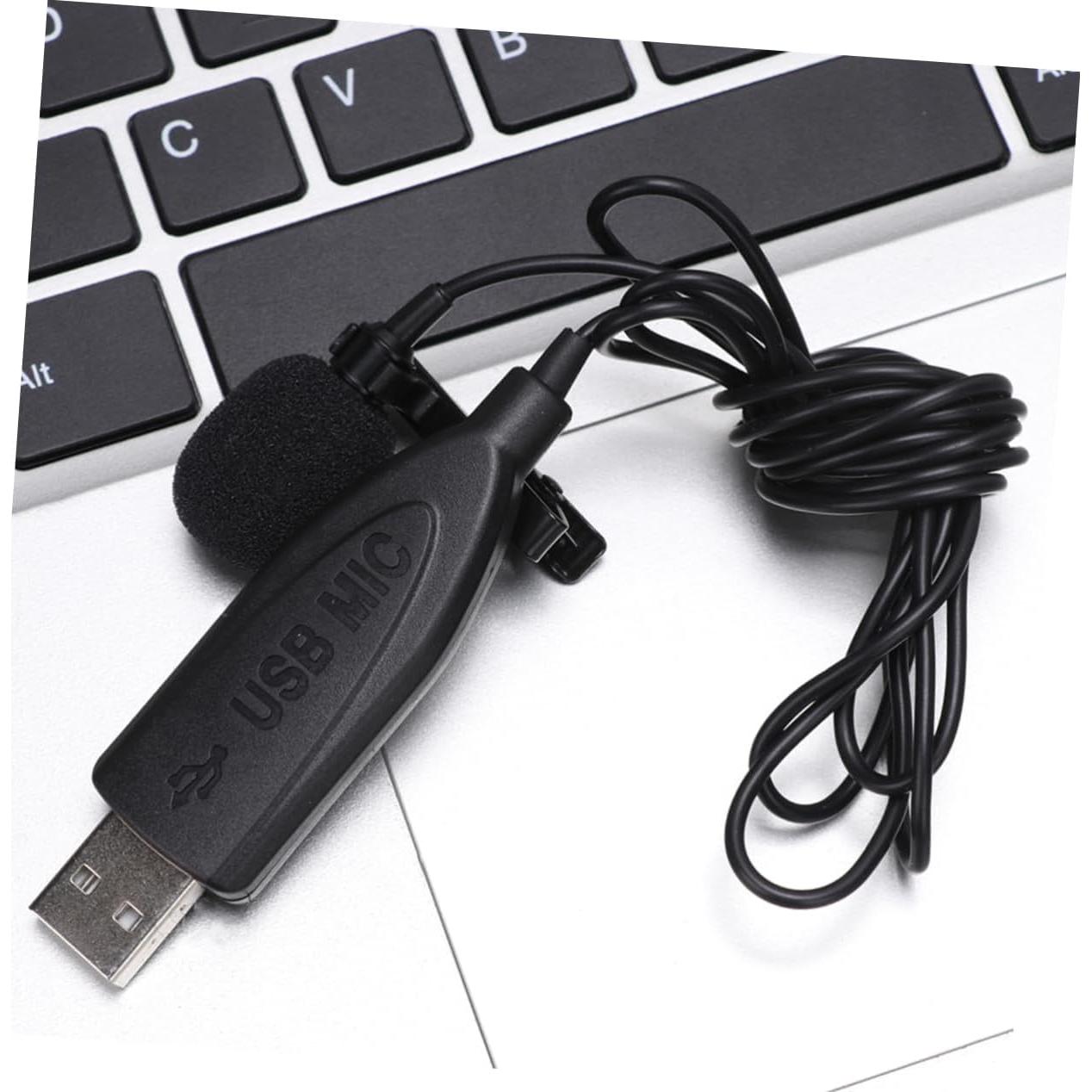 Micrófono Mini USB BESPORTBLE Portátil para Grabación y Streaming