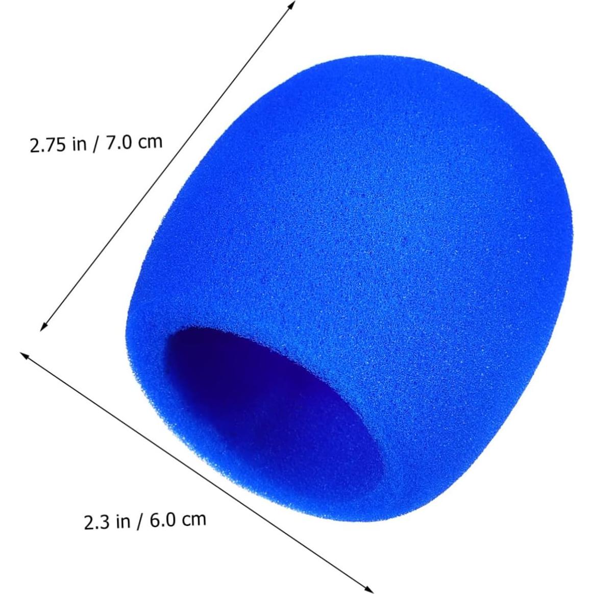 DECHOUS 10 Fundas de Micrófono Espuma Gruesa Multicolor