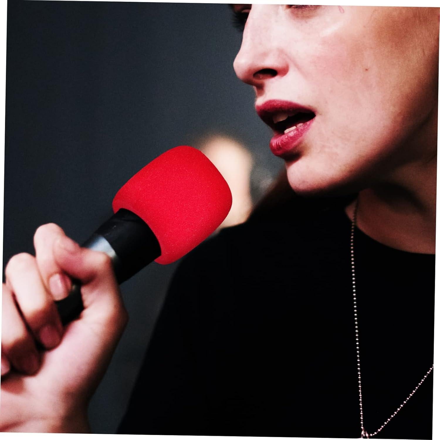 DECHOUS 10 Fundas de Micrófono Espuma Gruesa Multicolor