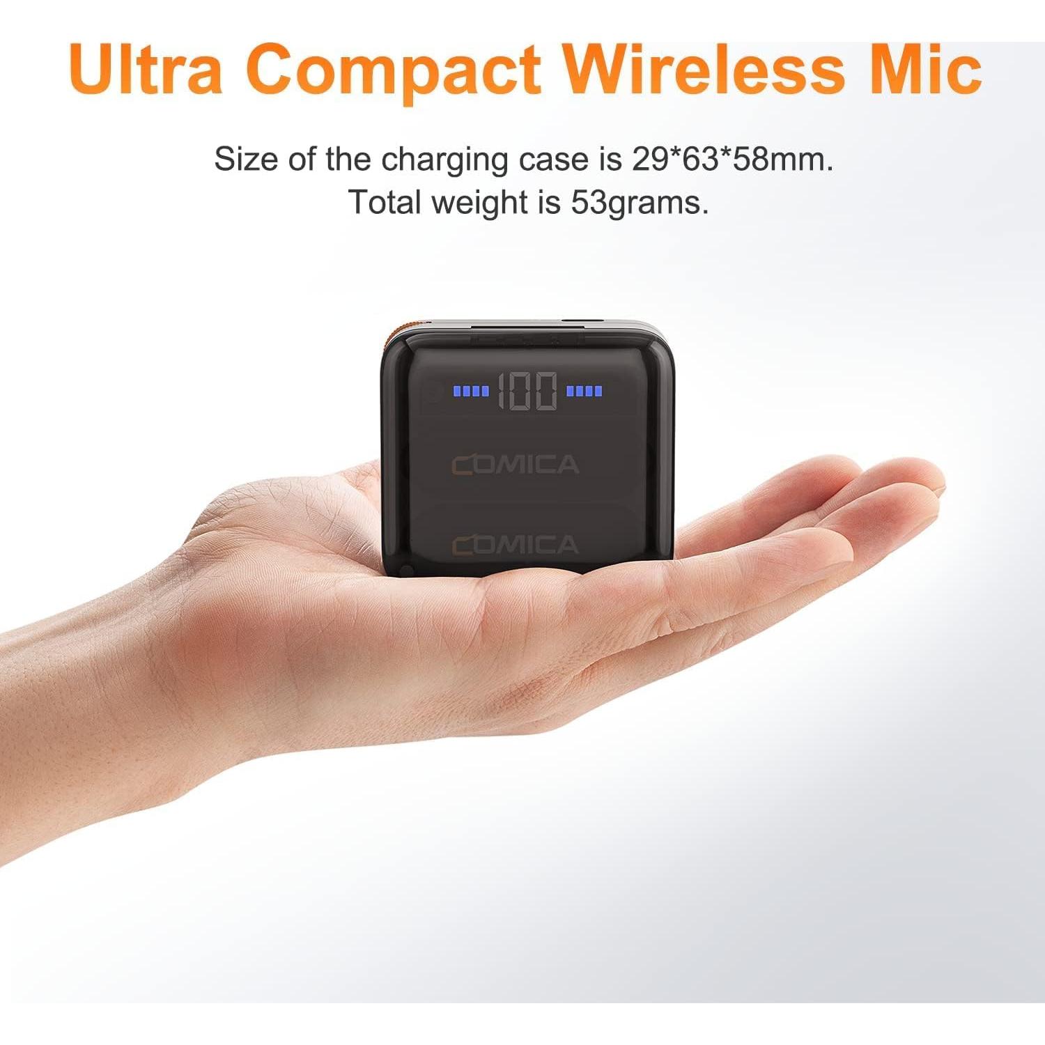 Micrófono Lavalier Inalámbrico Comica Vimo S UC USB-C 200m