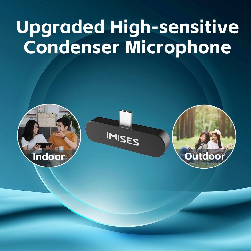 Micrófono Type-C IMISES S1 MINI-1 con Cancelación de Ruido AI