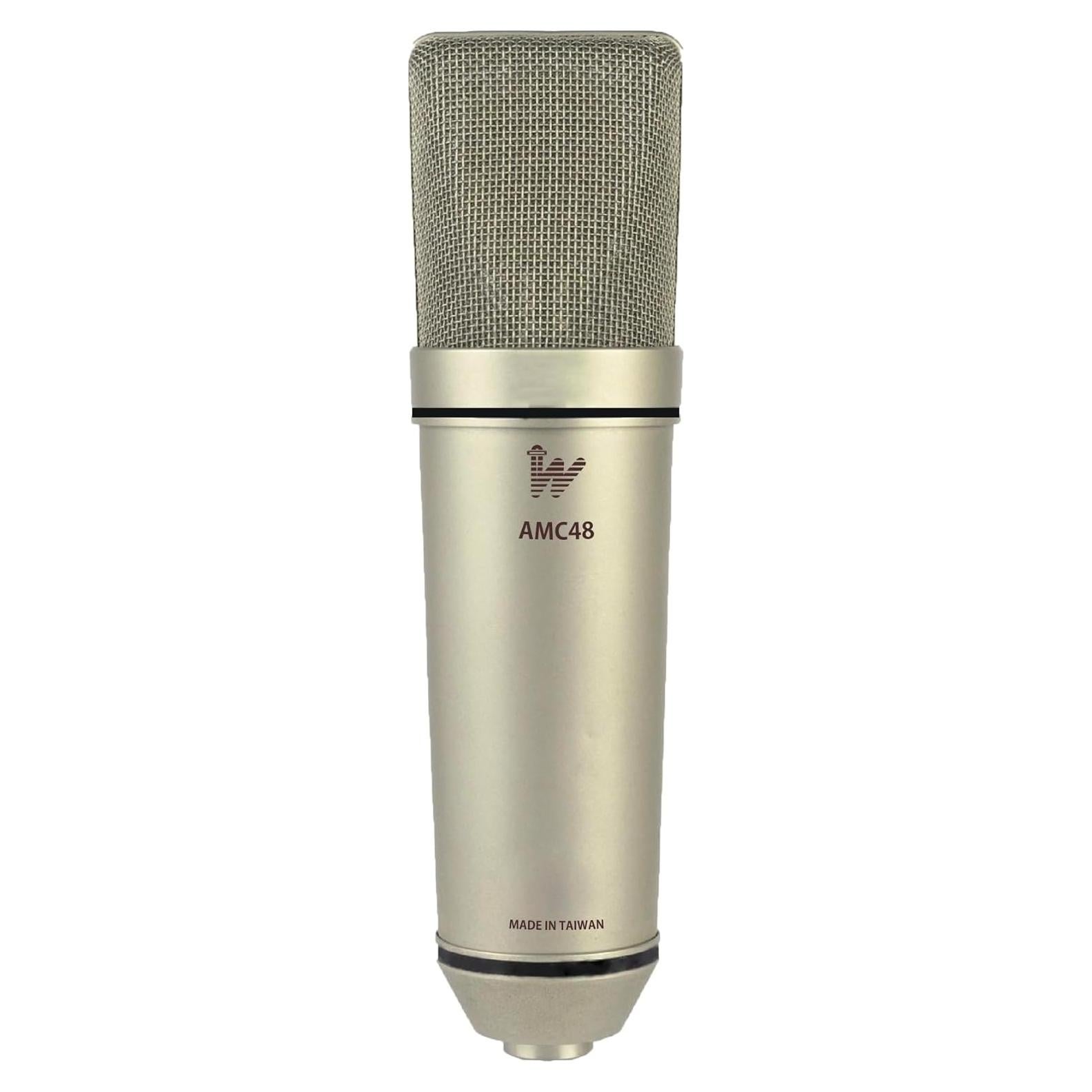 Micrófono de condensador Tone Weal AMC48 XLR cardioide 331g