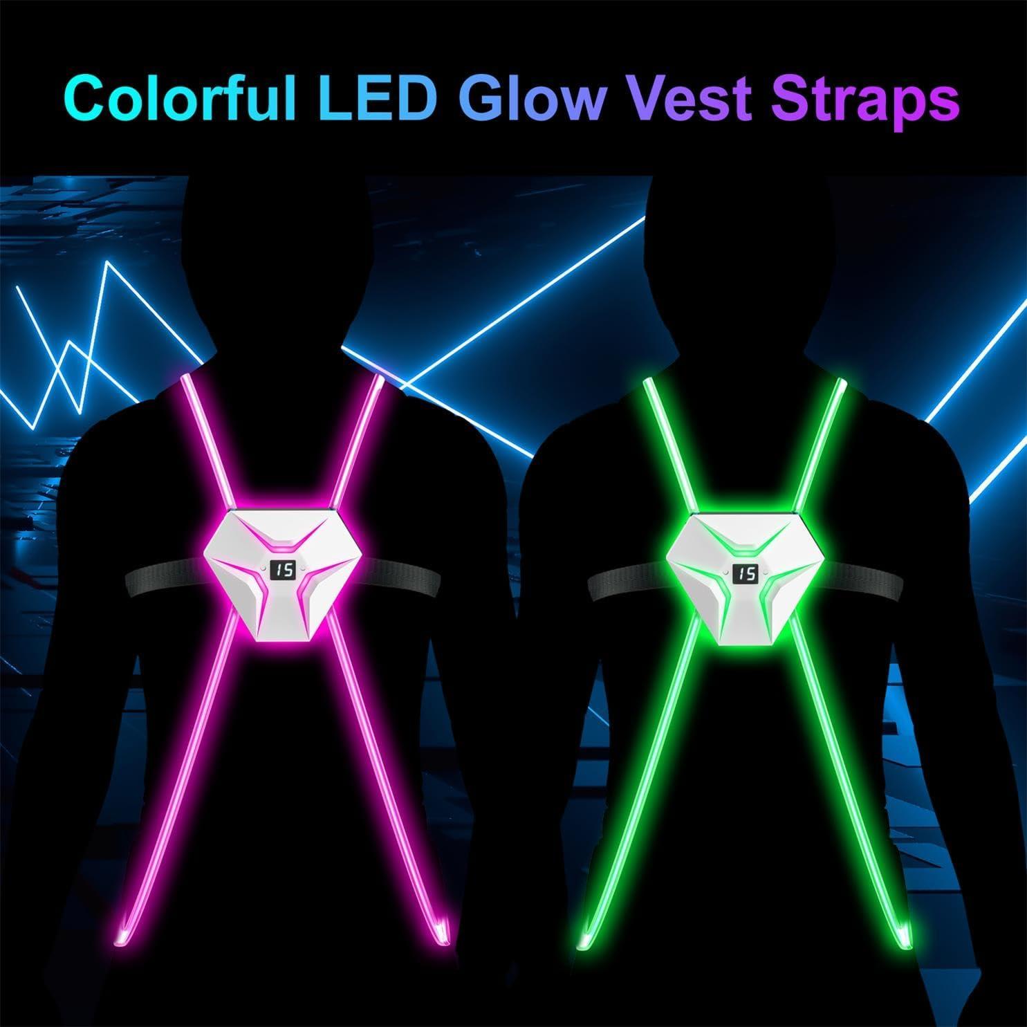 Juego de Laser Tag Recargable WINYEA 2 Jugadores LED