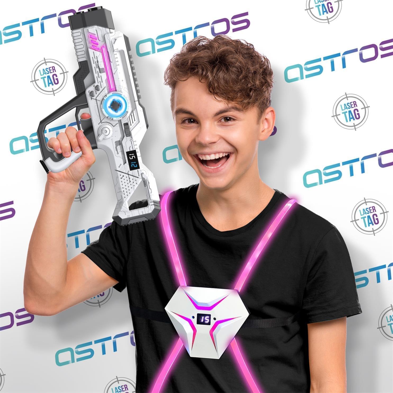 Juego de Laser Tag Recargable WINYEA 2 Jugadores LED