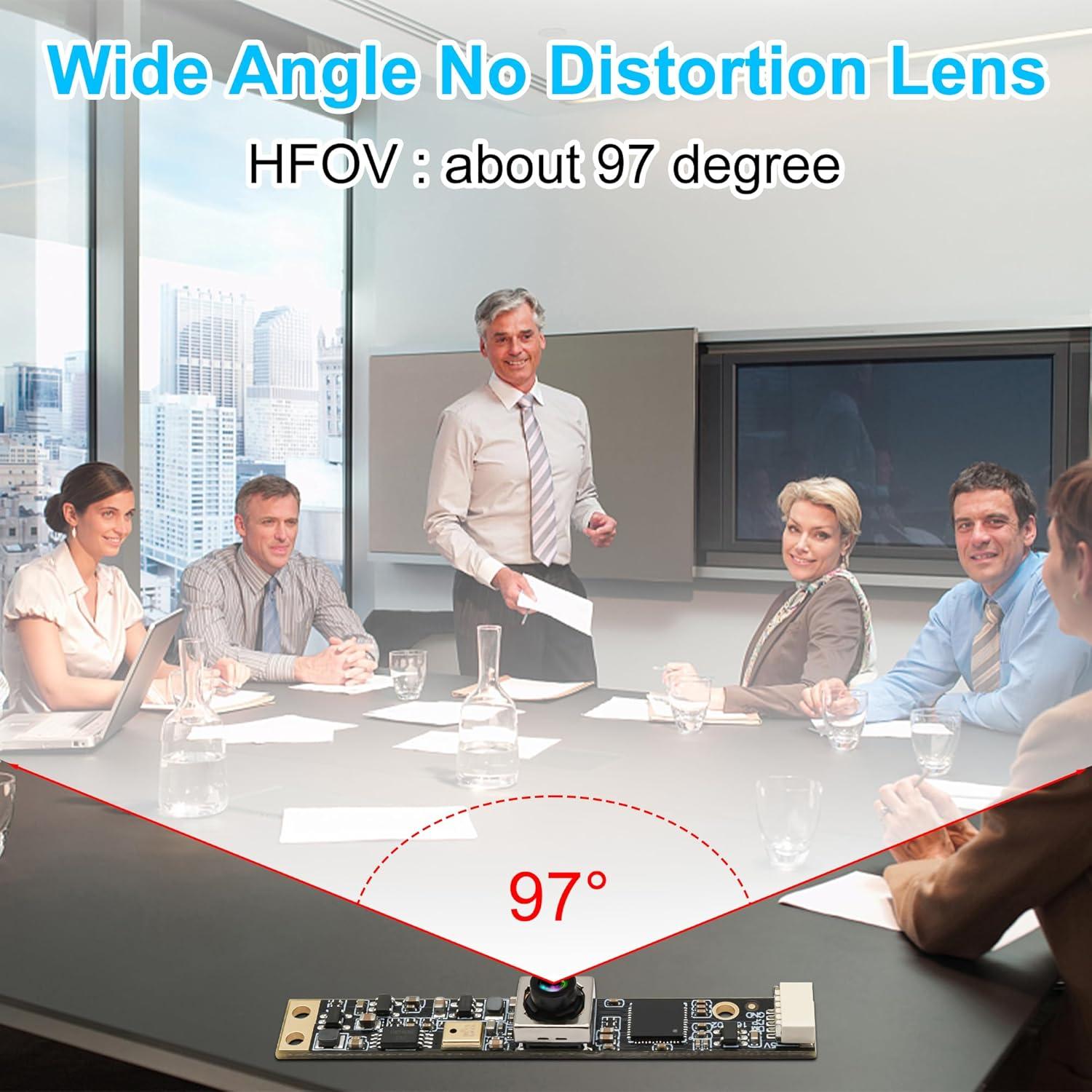 Módulo de Cámara USB 16MP Autofocus IFWATER 4K Plug and Play