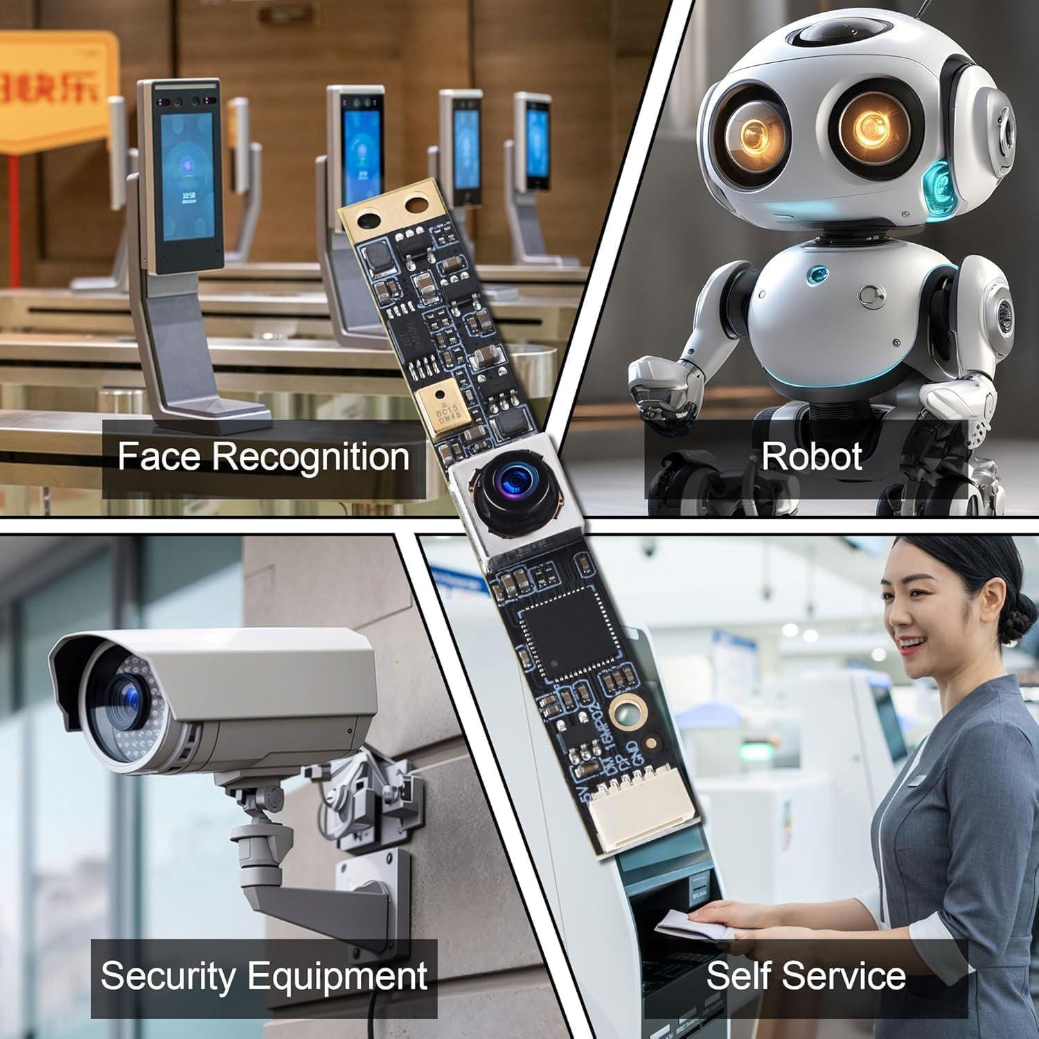 Módulo de Cámara USB 16MP Autofocus IFWATER 4K Plug and Play