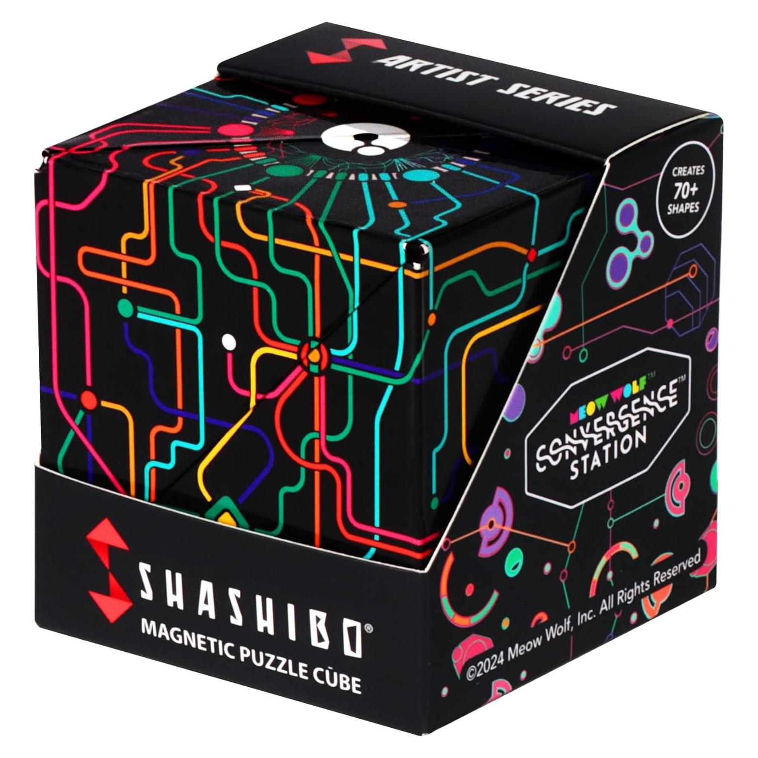 SHASHIBO Cubo Magnético Mapa QDOT - Juguete Sensorial 3D