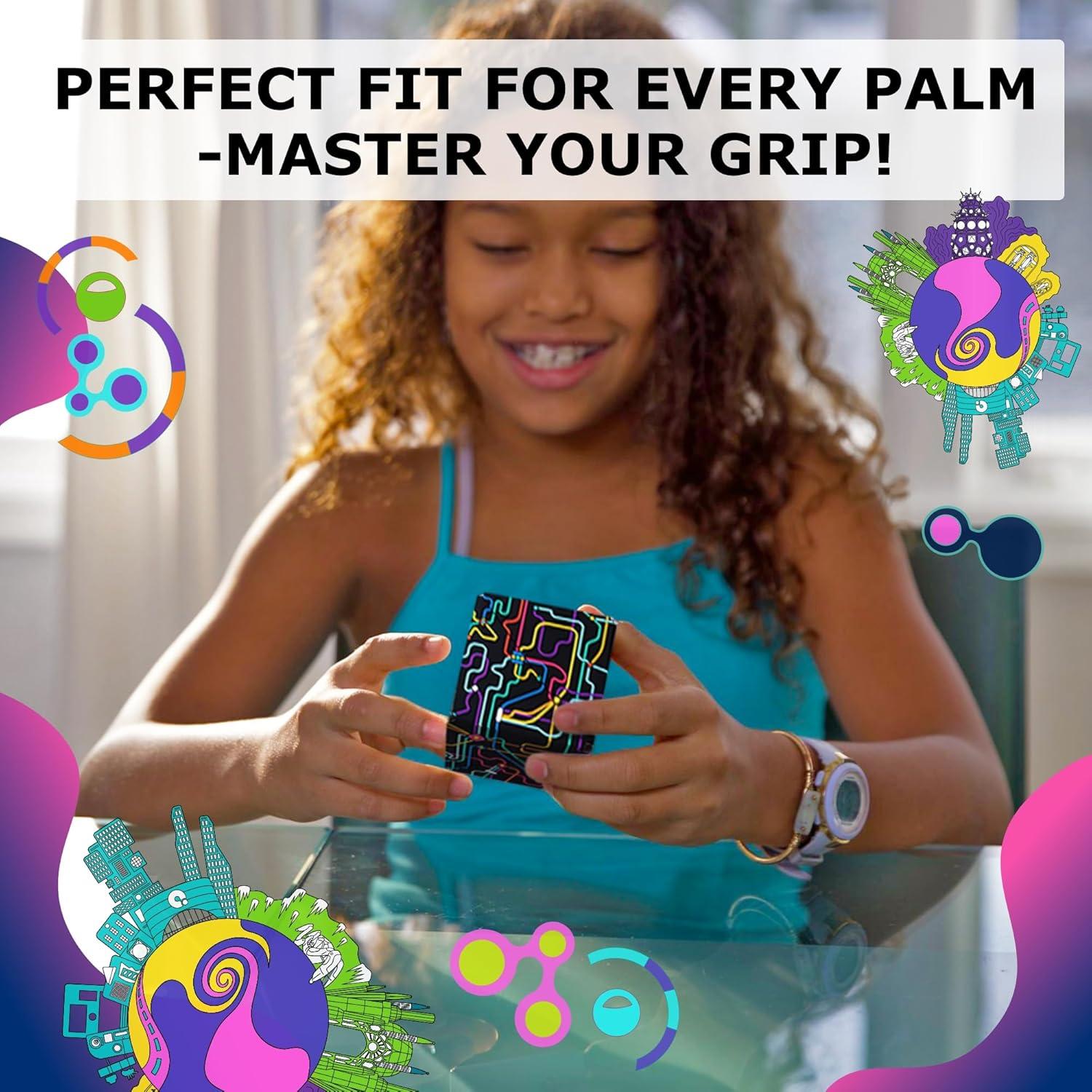 SHASHIBO Cubo Magnético Mapa QDOT - Juguete Sensorial 3D