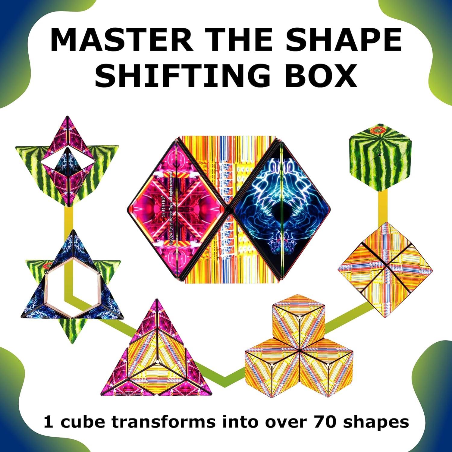 SHASHIBO Cubo Magnético Transformable Melón Hiper - Juguete