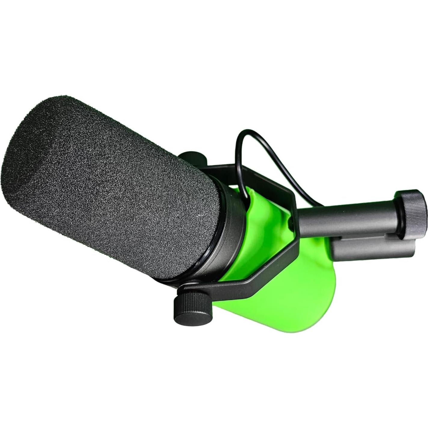 Cubierta de micrófono verde lima Myc para Shure SM7B/SM7dB