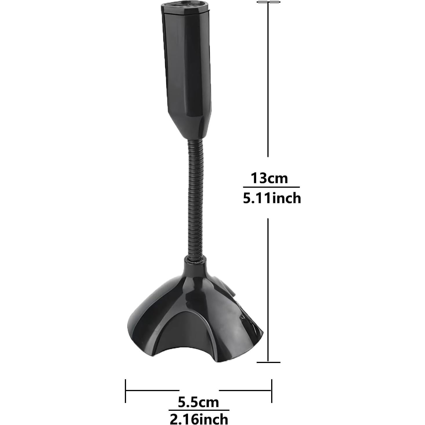 Micrófono USB LANDIBO con cuello de ganso ajustable para PC