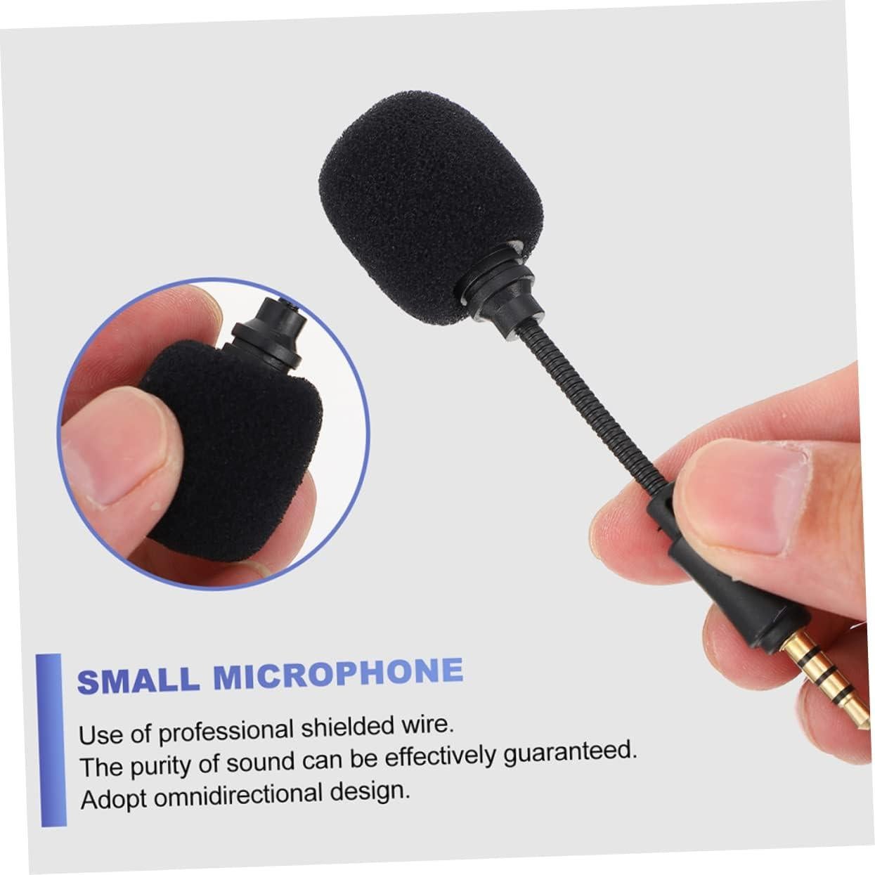 Micrófono Portátil VICASKY 4 Pcs Cancelador de Ruido 10cm